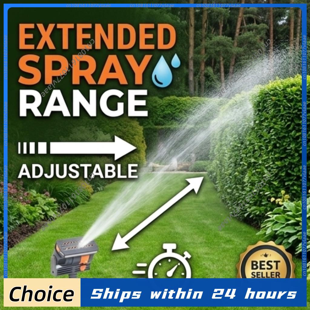 Smart Gardening - Automatic Oscillating Sprinkler Garden Lawn Watering