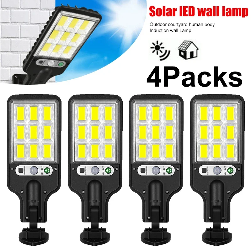 Smart Garden Light Camera - Powerful LED Solar Outdoor Courtyard Wall