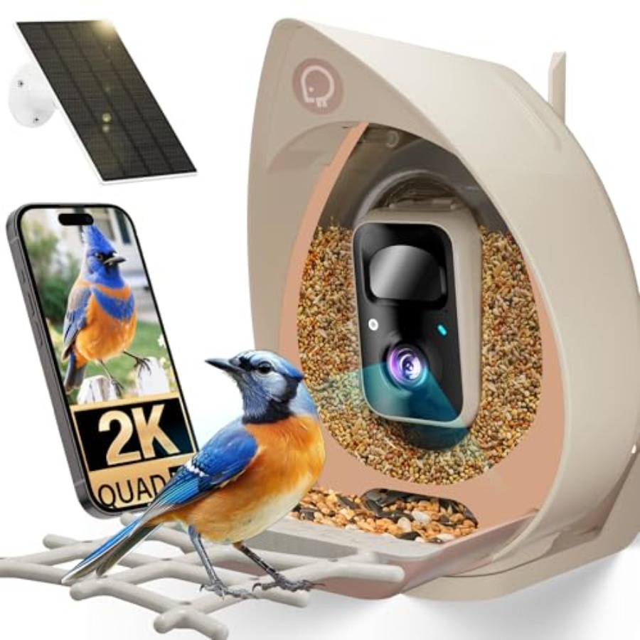 Smart Bird Feeder Camera - Smart Bird Feeder with Camera Solar