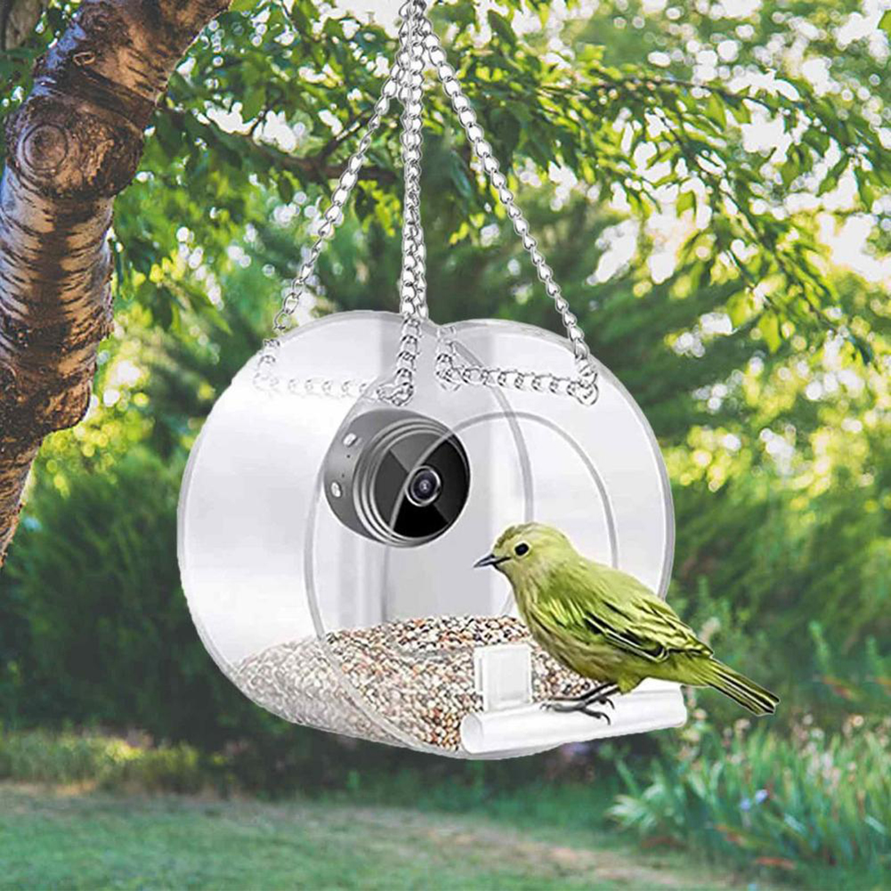 Smart Bird Feeder Camera - Smart Feeding House Acrylic with Camera