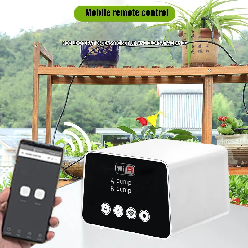Smart Garden Watering Can - WiFi Intelligent Garden Watering Device Timed