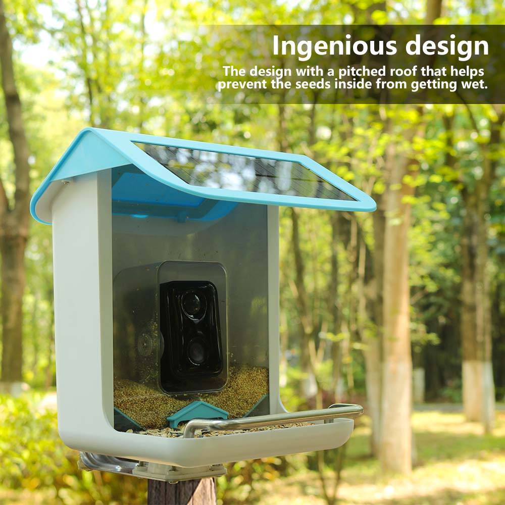 Outdoor Wildlife Wifi Camera C - مراجعة Smart Bird Feeder Camera وسعره