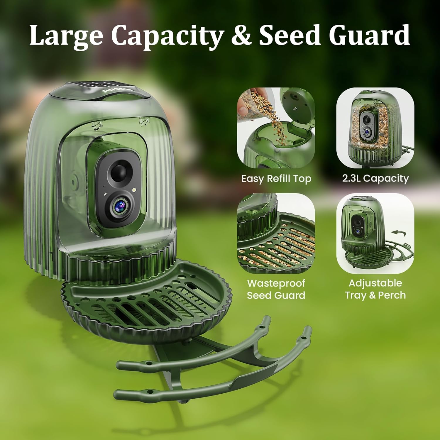 Smart Bird Feeder 4MP Camera A - مراجعة Smart Bird Feeder Camera وسعره