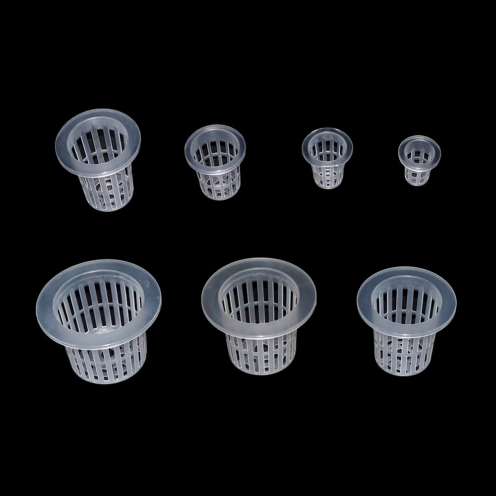 50Pcs New White Hydroponic Bas - مراجعة Smart Garden Plastic Cups وسعره