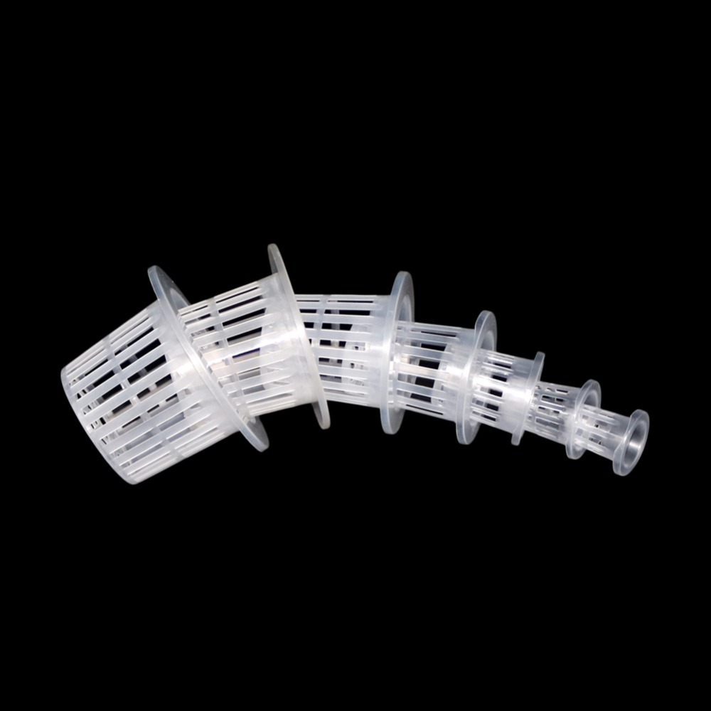50Pcs New White Hydroponic Bas - مراجعة Smart Garden Plastic Cups وسعره
