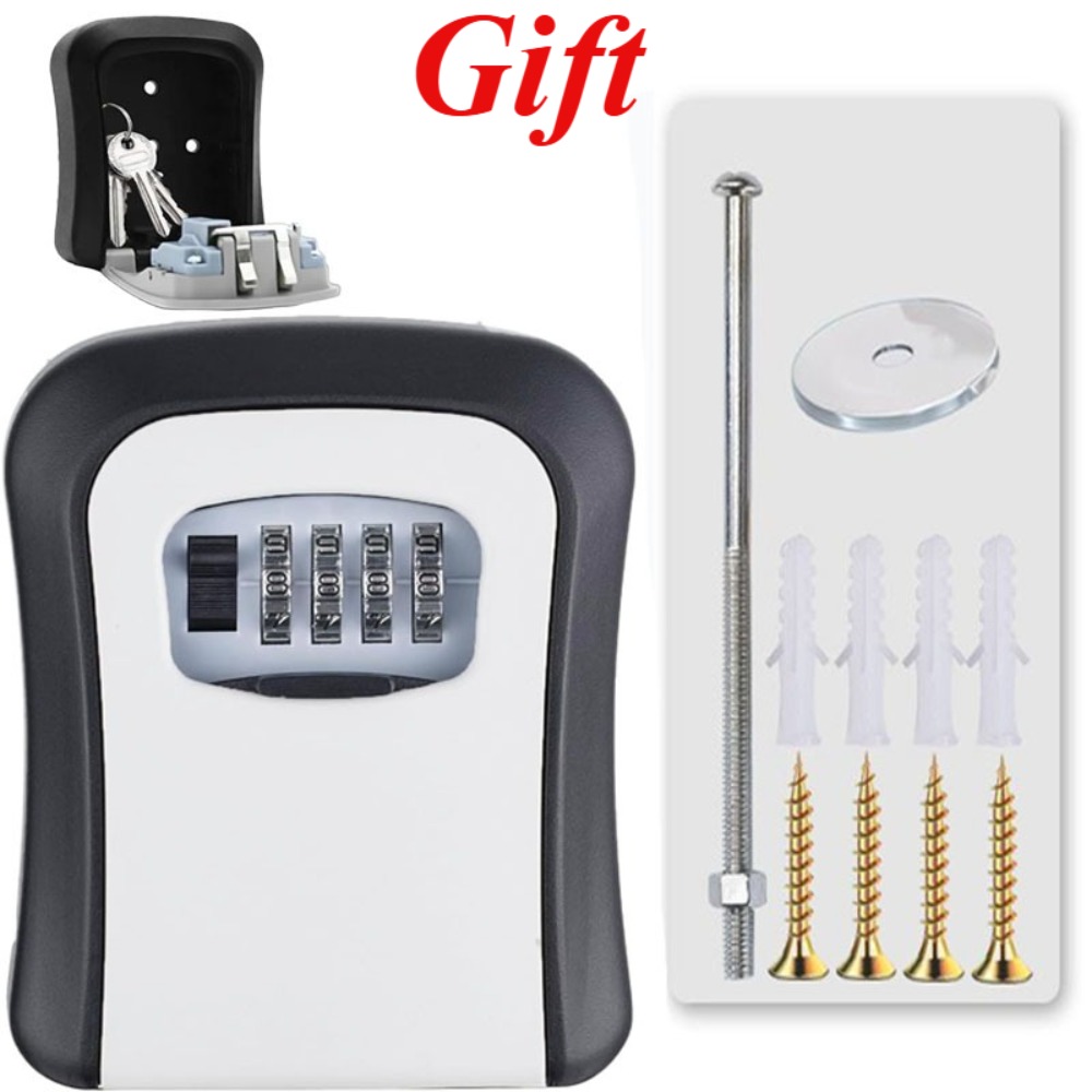 Key Safe Wall Mounted Waterpro - مراجعة Smart Garden Gate Lock وسعره