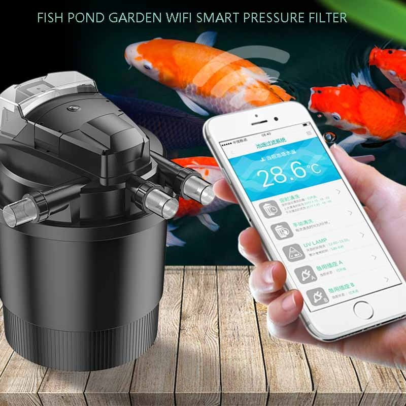 WiFi Smart Automatic Pond Filt - مراجعة Smart Garden Water Features وسعره