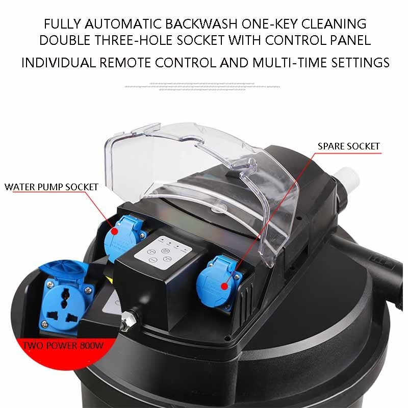 WiFi Smart Automatic Pond Filt - مراجعة Smart Garden Water Features وسعره
