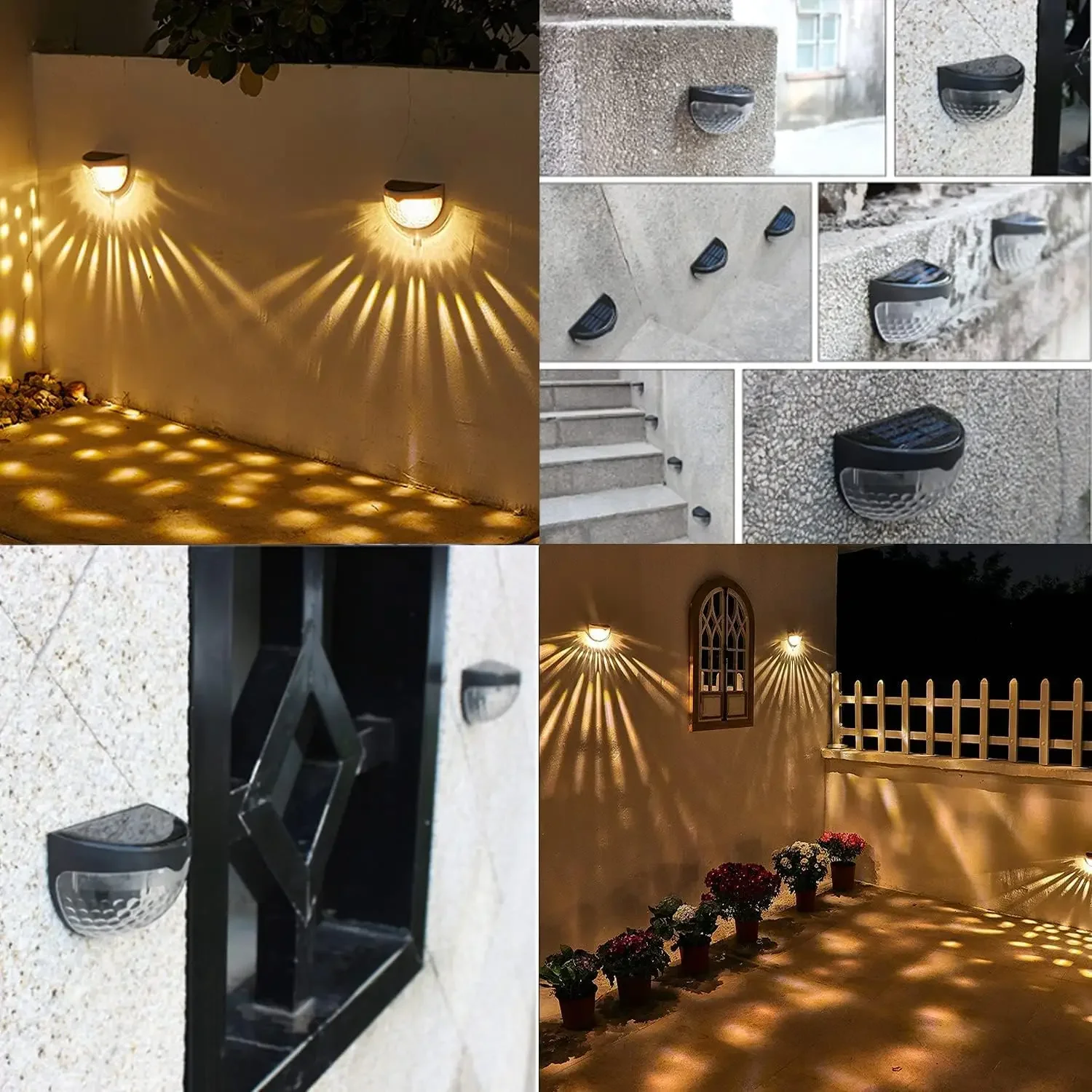 LED Solar Light Outdoor Wall L - مراجعة Smart Garden Light Camera وسعره