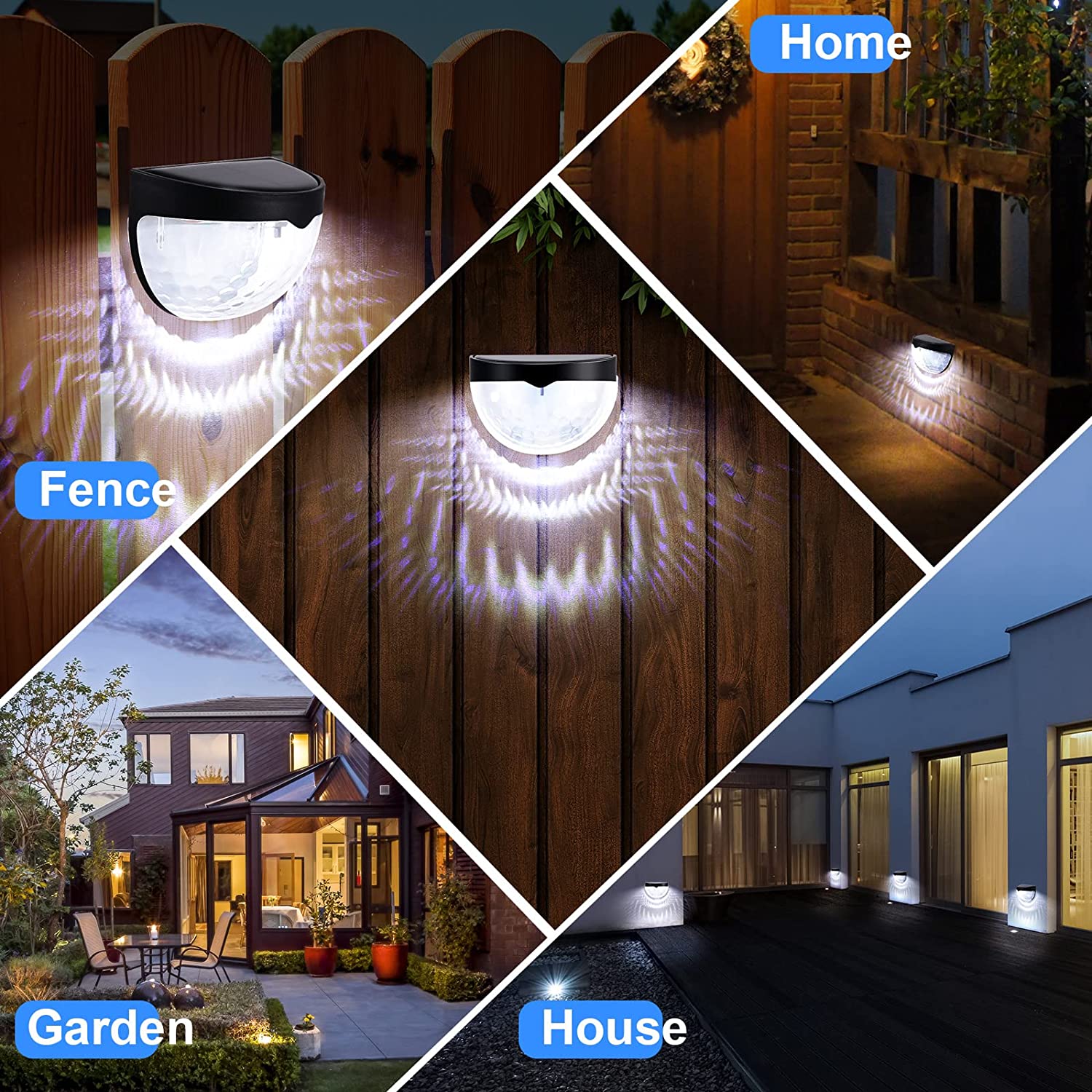 LED Solar Light Outdoor Wall L - مراجعة Smart Garden Light Camera وسعره