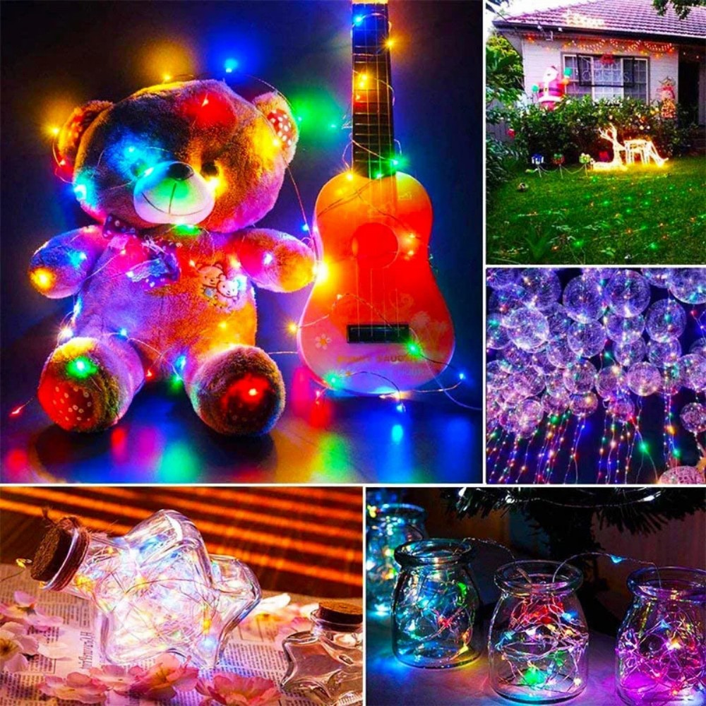 RGBIC Smart String Lights USB  - مراجعة Smart Garden Festoon Lights وسعره