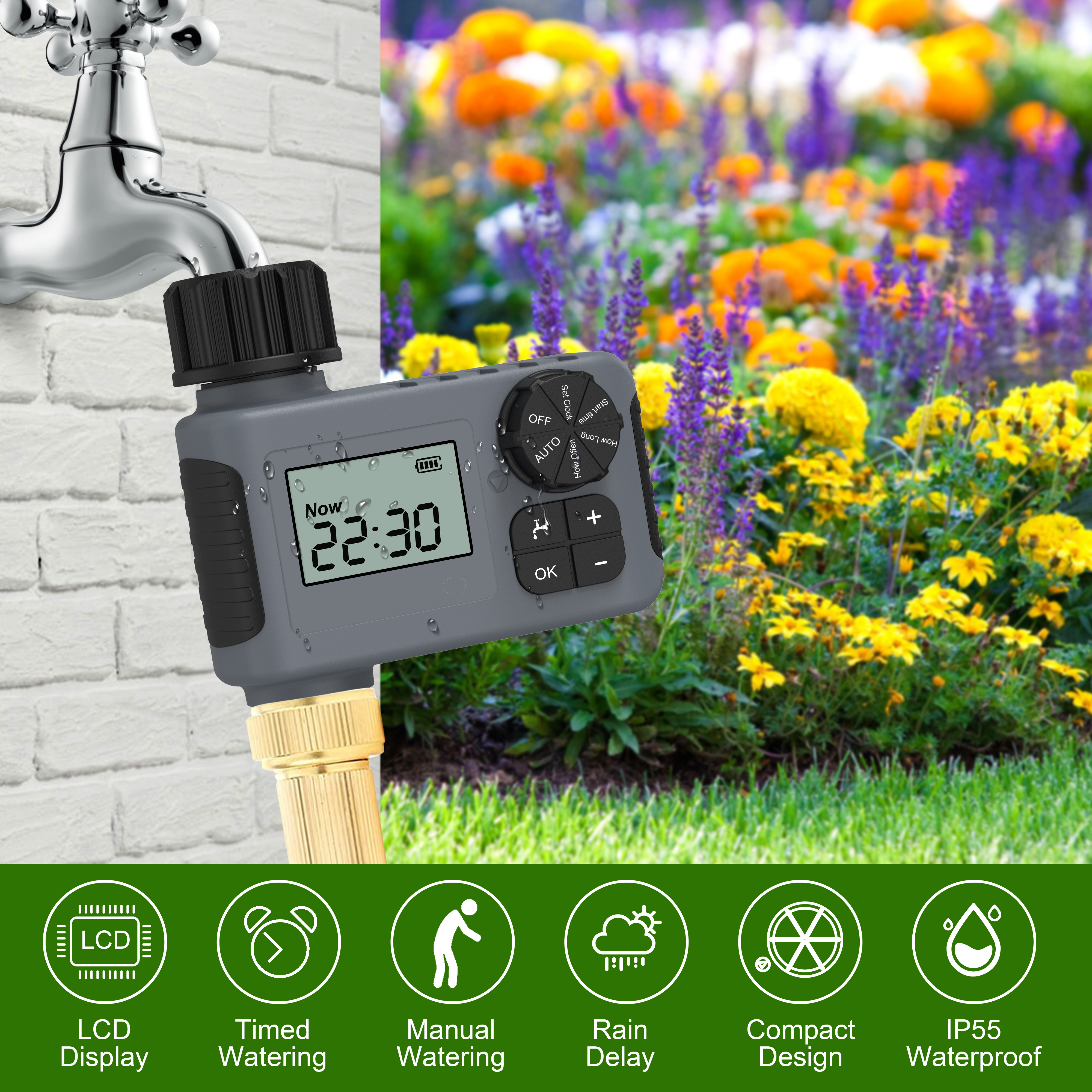 1 outlet automatic watering ti - مراجعة Smart Garden Watering Can وسعره
