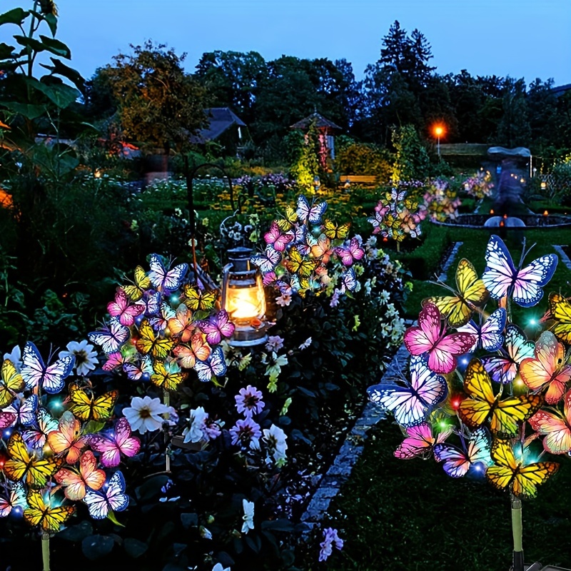 Solar LED Butterfly Garden Lig - مراجعة Smart Garden Light Camera وسعره