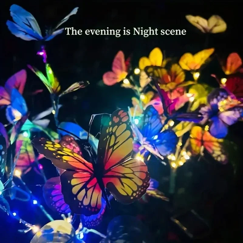 Solar LED Butterfly Garden Lig - مراجعة Smart Garden Light Camera وسعره
