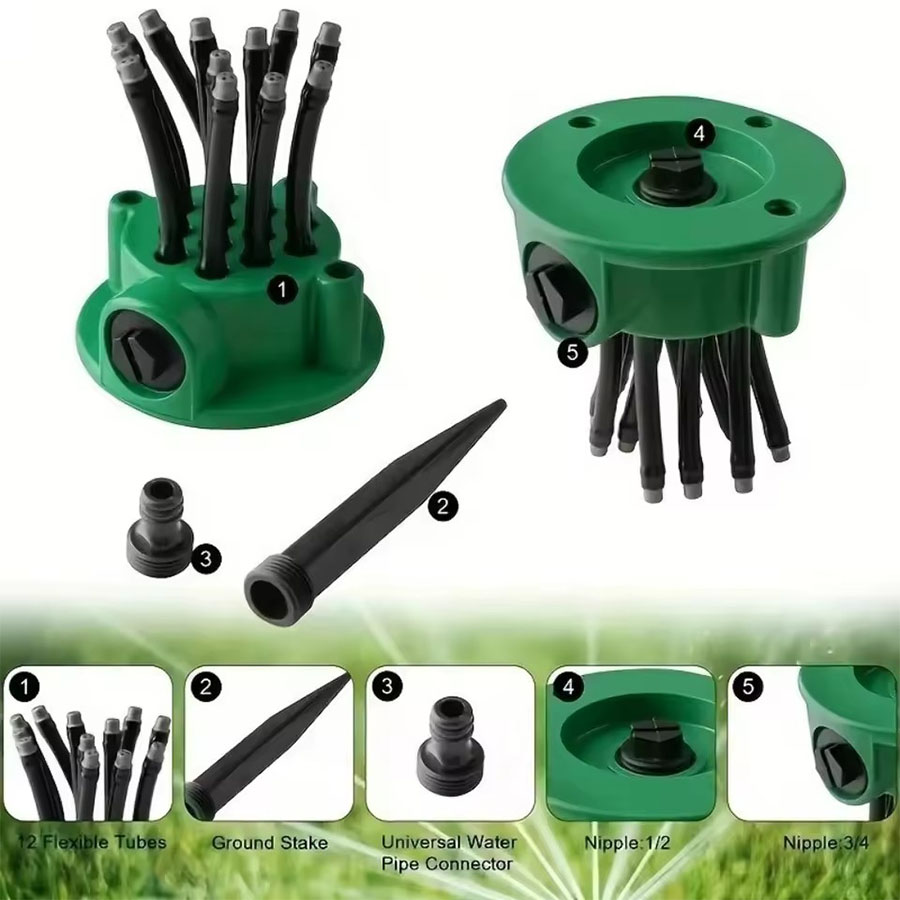 360° Automatic Rotating Garden - مراجعة Smart Gardening وسعره