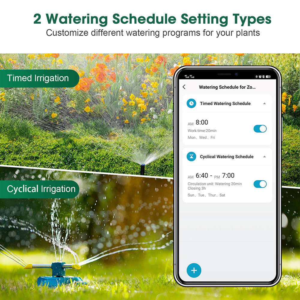 Tuya Smart Water Timer Zigbee/ - مراجعة Smart Gardening وسعره
