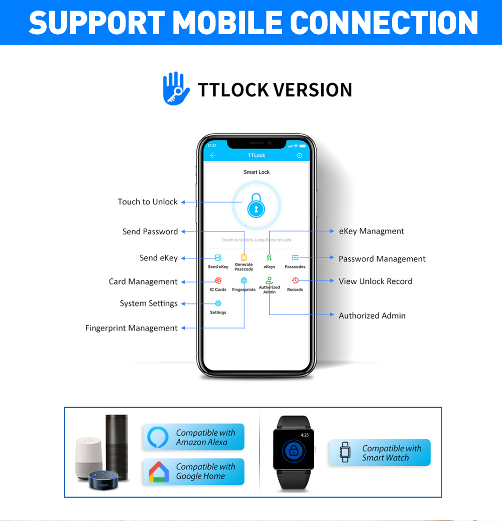 TTLOCK APP Outdoor Smart Lock  - مراجعة Smart Garden Gate Lock وسعره