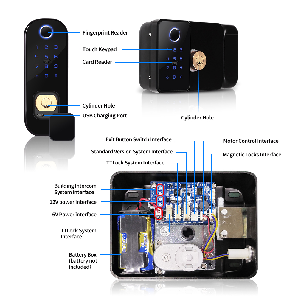TTLOCK APP Outdoor Smart Lock  - مراجعة Smart Garden Gate Lock وسعره