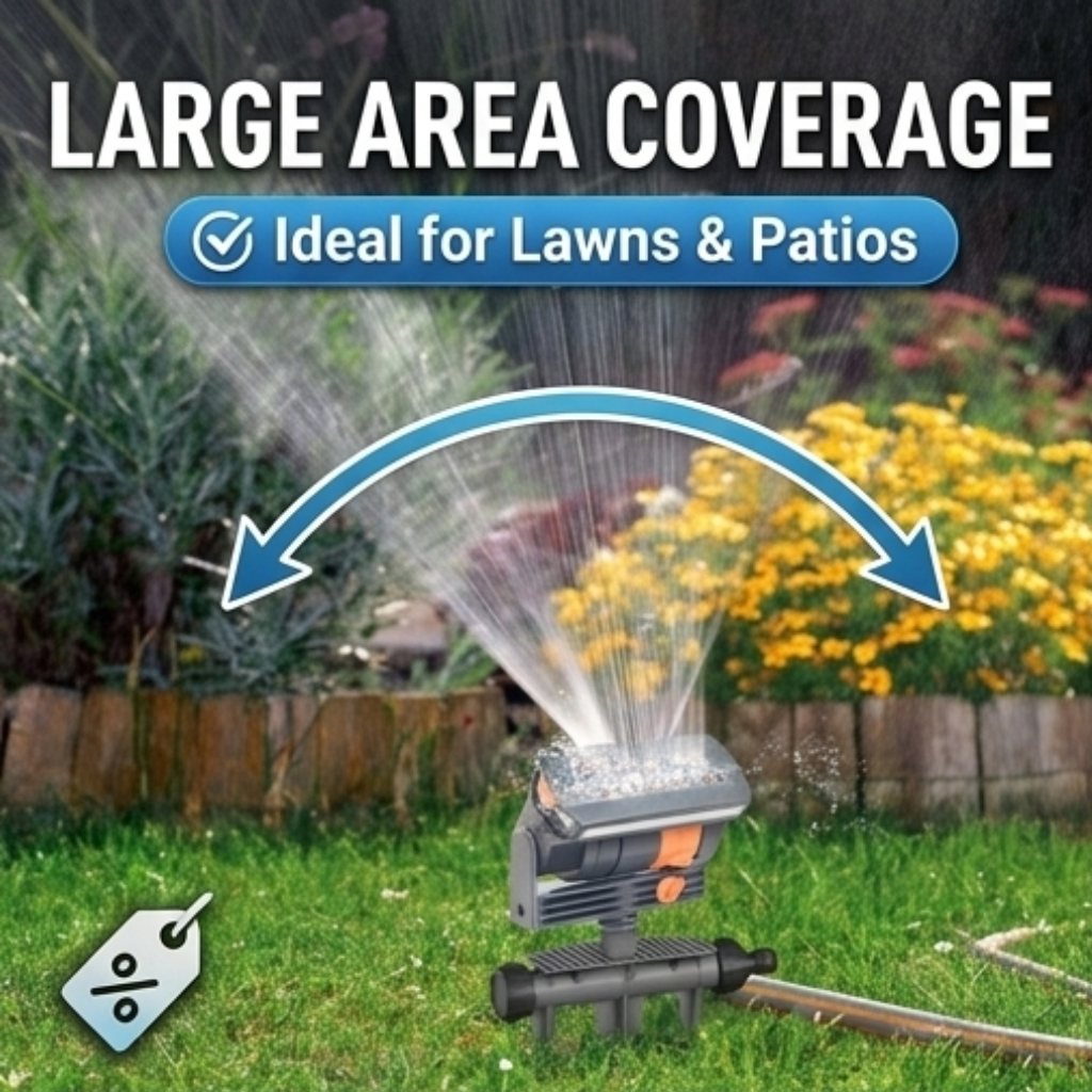 Automatic Oscillating Sprinkle - مراجعة Smart Gardening وسعره