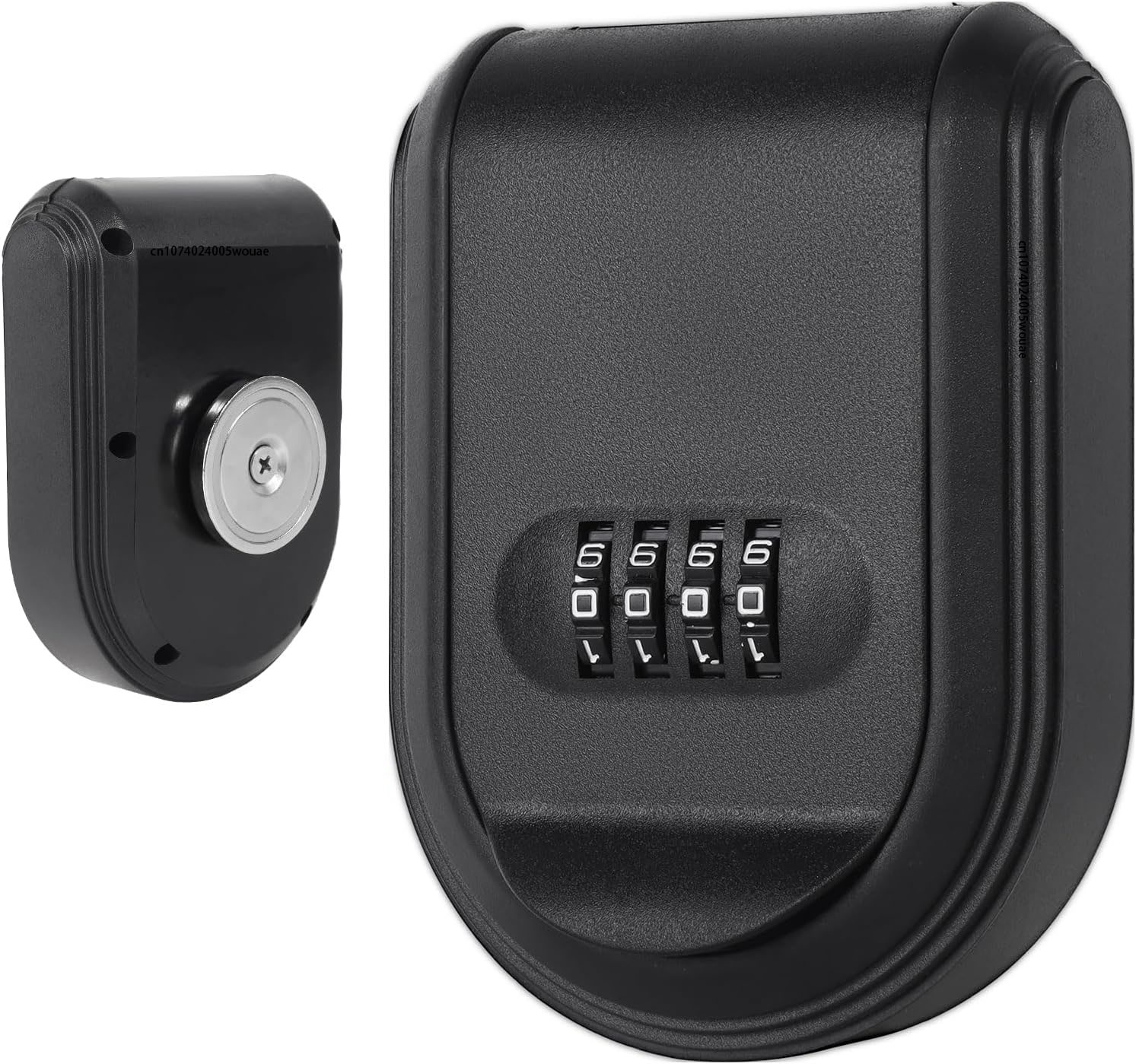 Magntic Key Lock Box with 4 Di - مراجعة Smart Garden Gate Lock وسعره