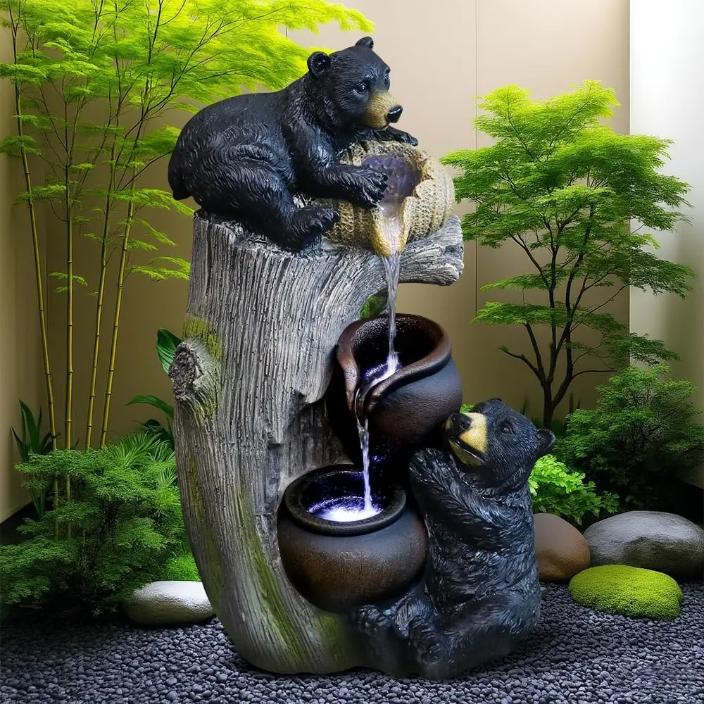 Smart Big-Sized Outdoor Waterf - مراجعة Smart Garden Water Features وسعره