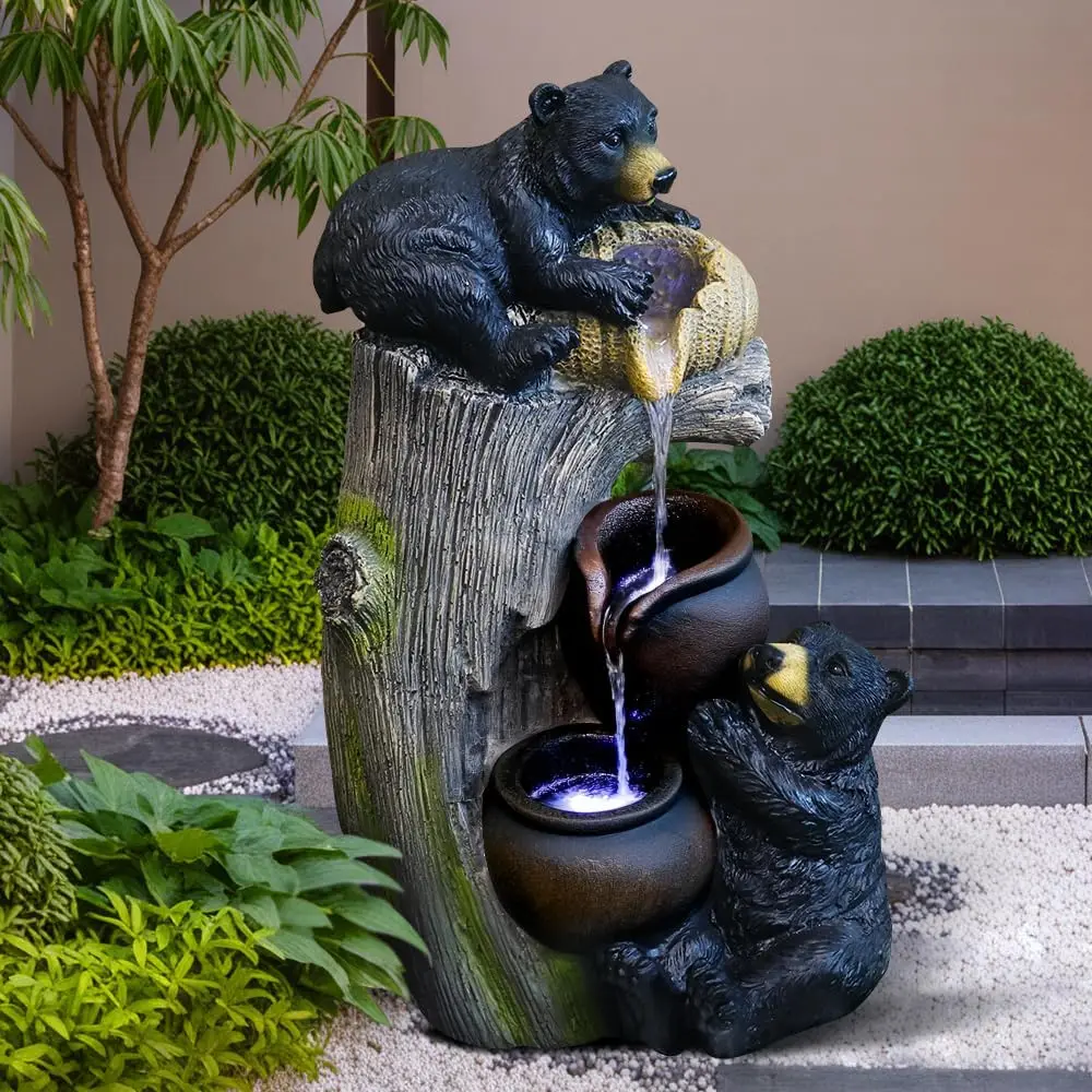 Smart Big-Sized Outdoor Waterf - مراجعة Smart Garden Water Features وسعره