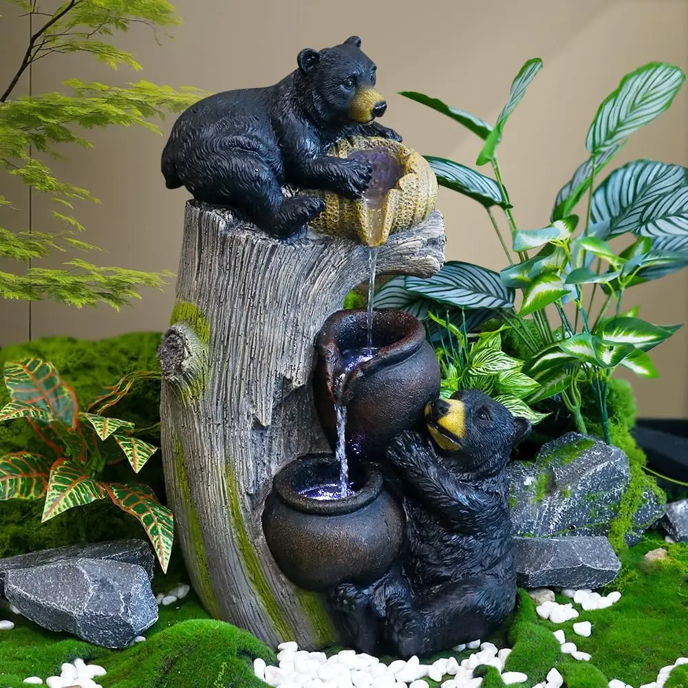 Smart Big-Sized Outdoor Waterf - مراجعة Smart Garden Water Features وسعره