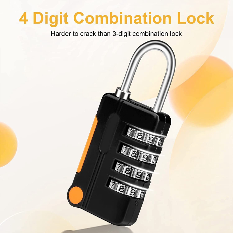 1/2PCS 4 Digit Number Combinat - مراجعة Smart Garden Gate Lock وسعره