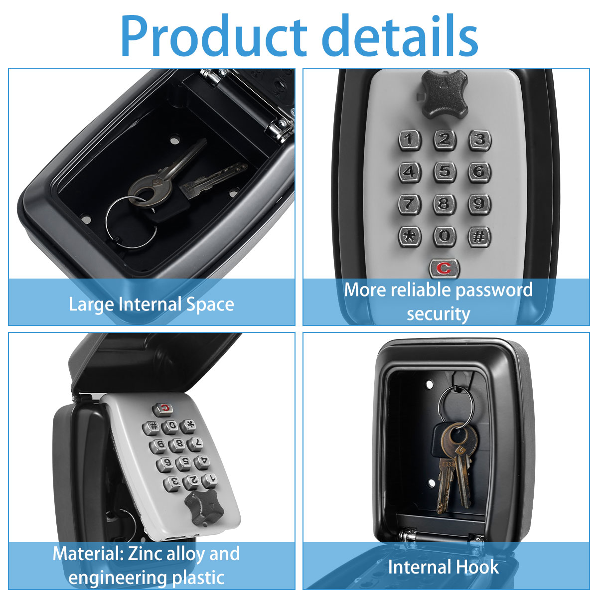 New Smart Password Combination - مراجعة Smart Garden Gate Lock وسعره