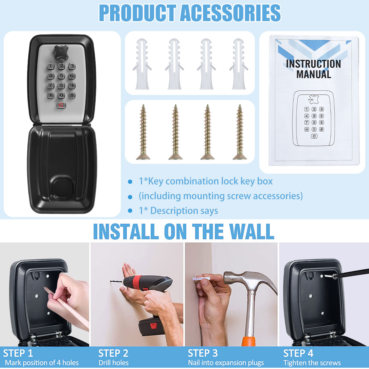 New Smart Password Combination - مراجعة Smart Garden Gate Lock وسعره