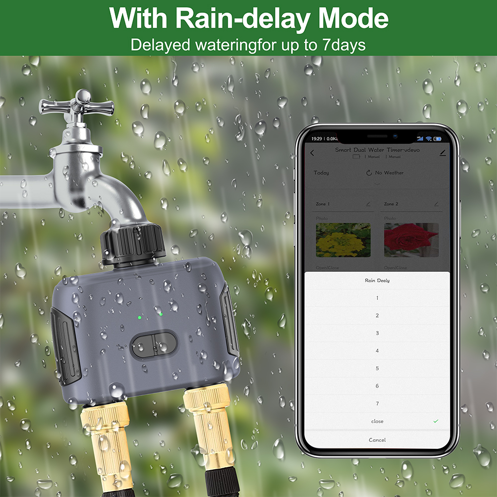 Tuya Zigbee/Bluetooth Water Ti - مراجعة Smart Garden Watering Can وسعره