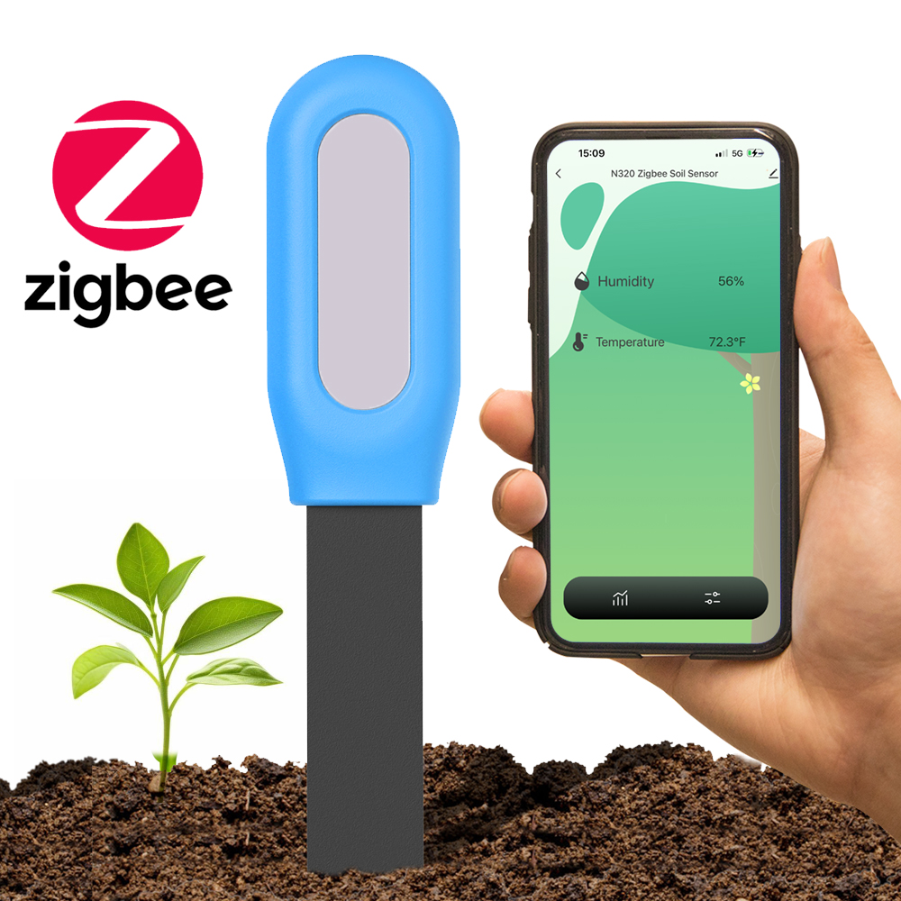 1PCS Tuya Zigbee Soil Sensor H - مراجعة Smart Gardening وسعره