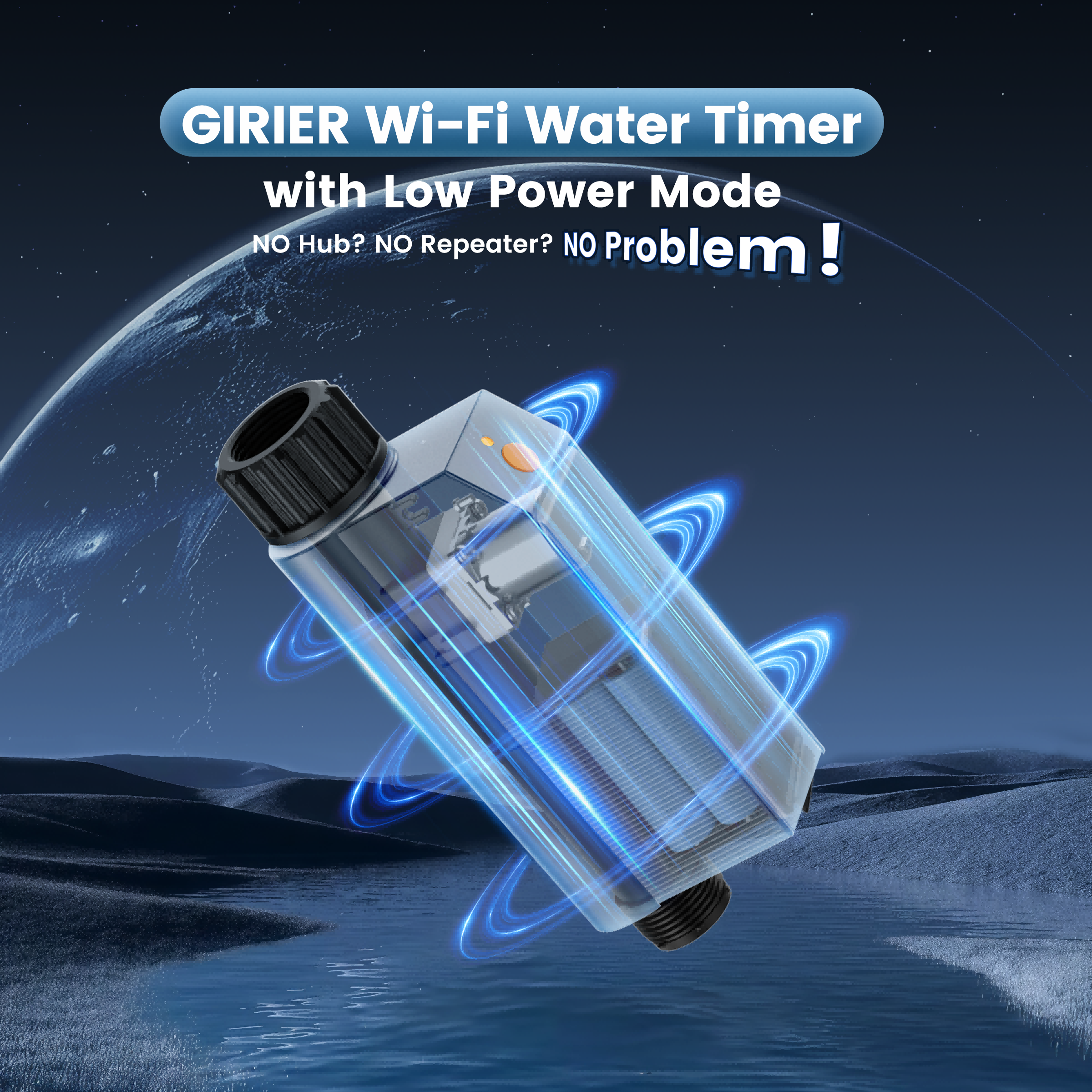 GIRIER Tuya Smart Water Timer  - مراجعة Smart Garden Watering Can وسعره