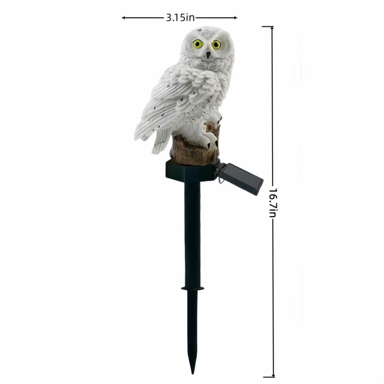Solar Owl Garden Stake Light O - مراجعة Smart Garden Light Camera وسعره