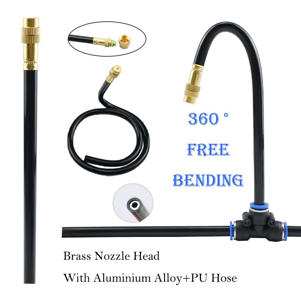 20/30/50cm 360° Free-bend Mist - مراجعة Smart Gardening وسعره