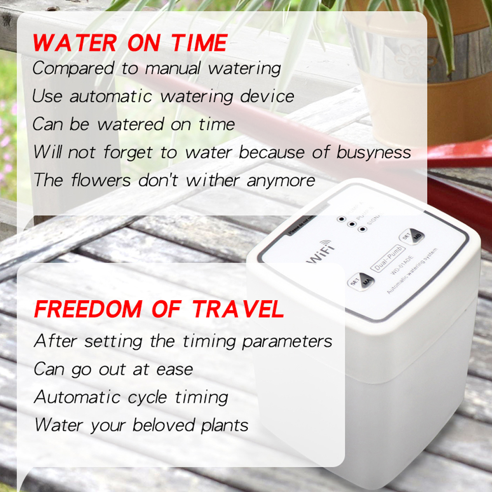 WIFI Intelligent Watering Devi - مراجعة Smart Garden Watering Can وسعره