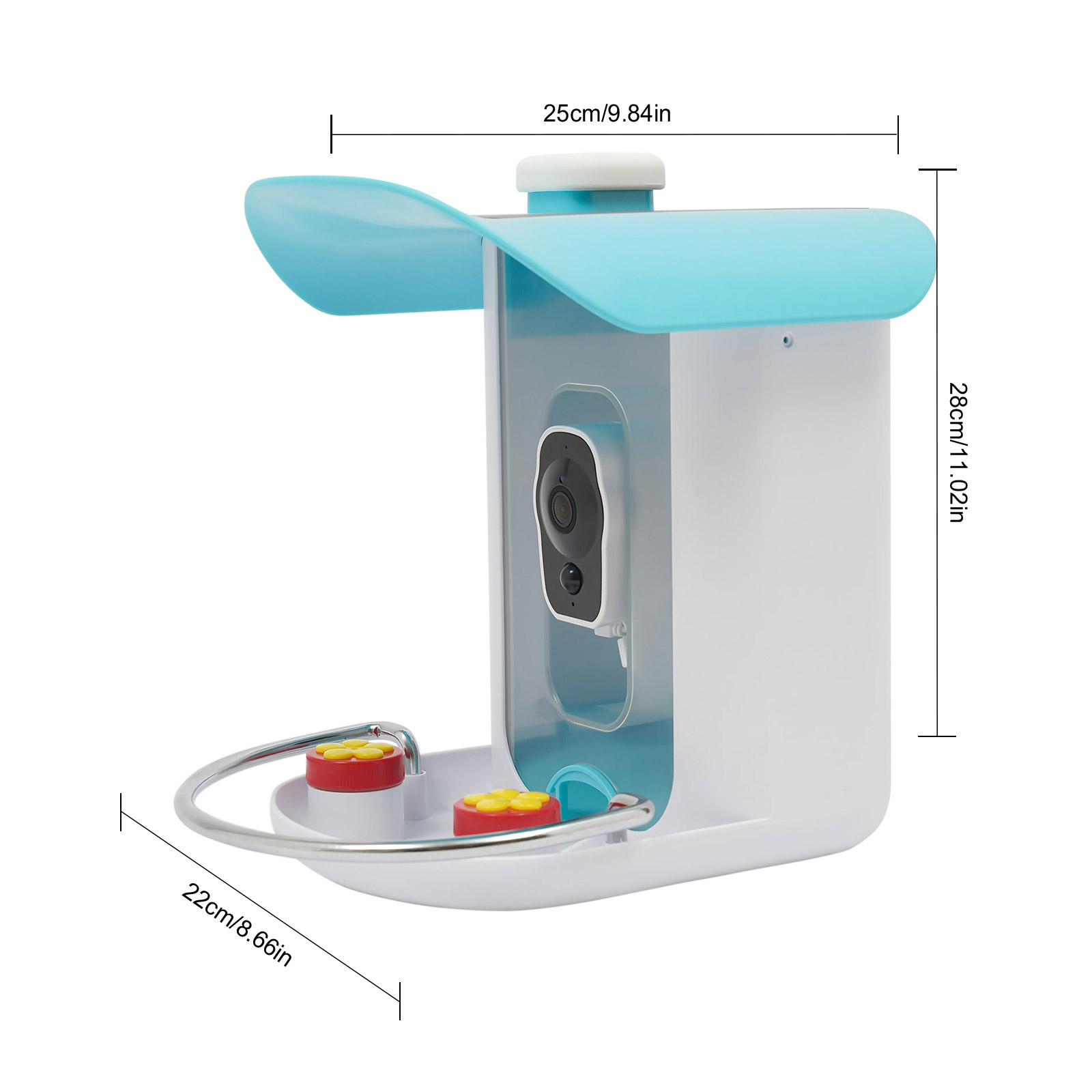 2.5L Smart Bird Feeder With Ca - مراجعة Smart Bird Feeder Camera وسعره