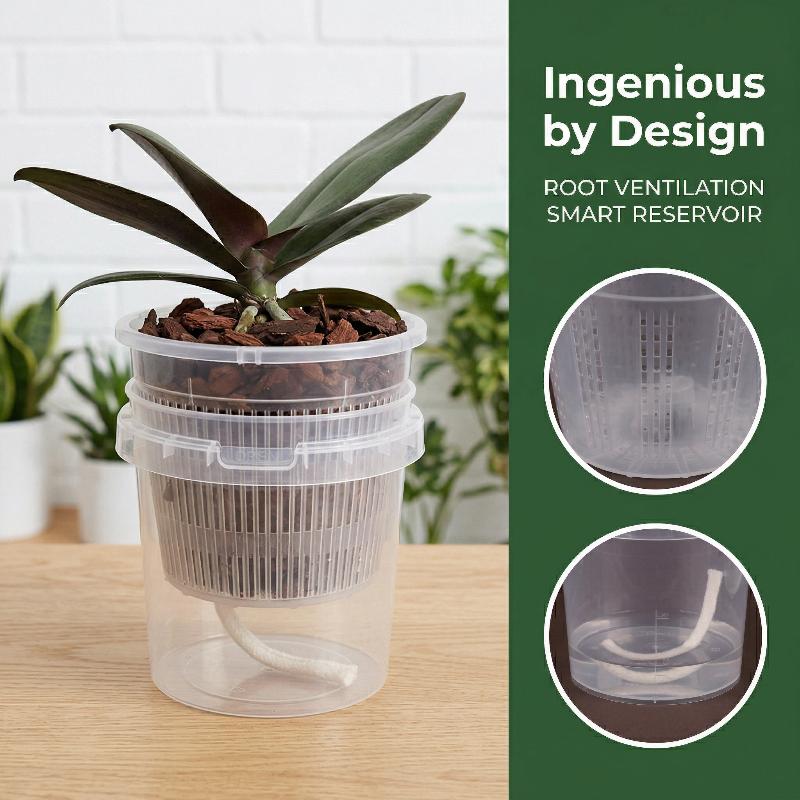 Self Watering Nursery Pots for - مراجعة Smart Garden Plastic Cups وسعره