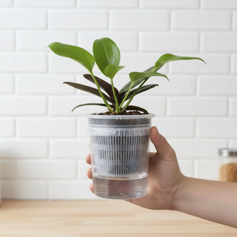 Self Watering Nursery Pots for - مراجعة Smart Garden Plastic Cups وسعره