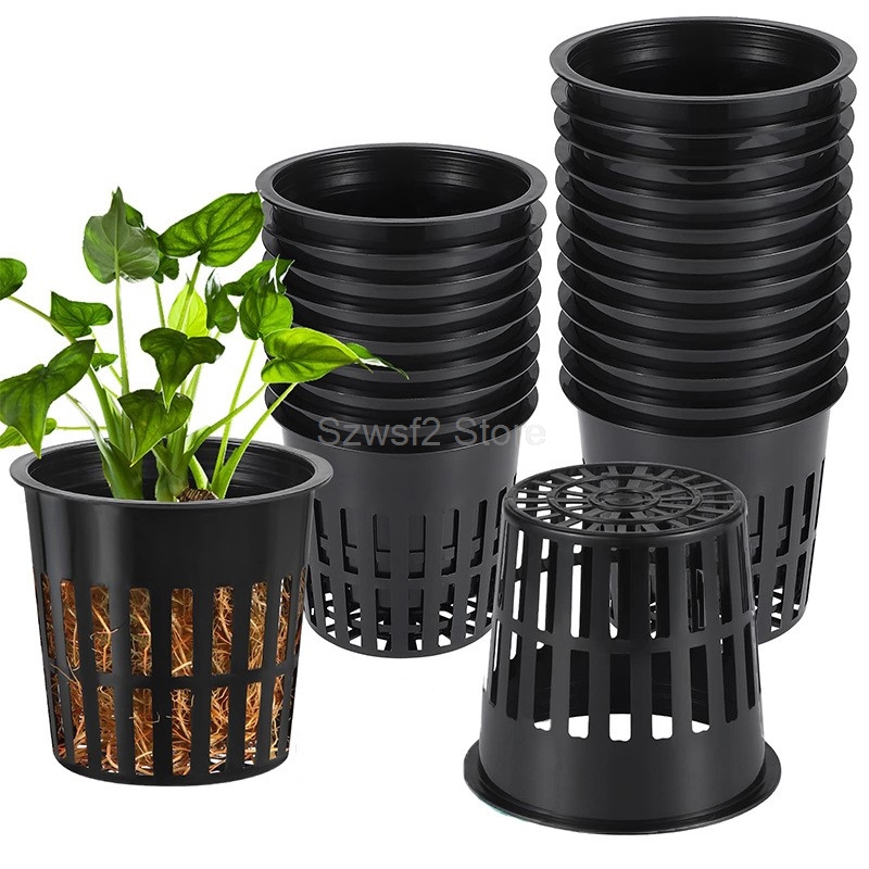 10pcs Hydroponic Mesh Pot Vege - مراجعة Smart Garden Plastic Cups وسعره