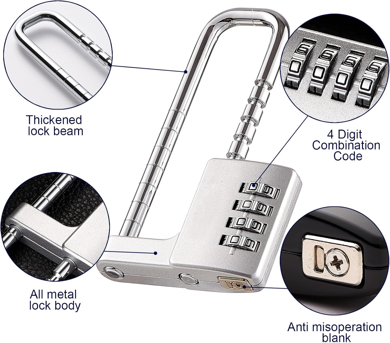 4 Digit Combination Cabinet Lo - مراجعة Smart Garden Gate Lock وسعره