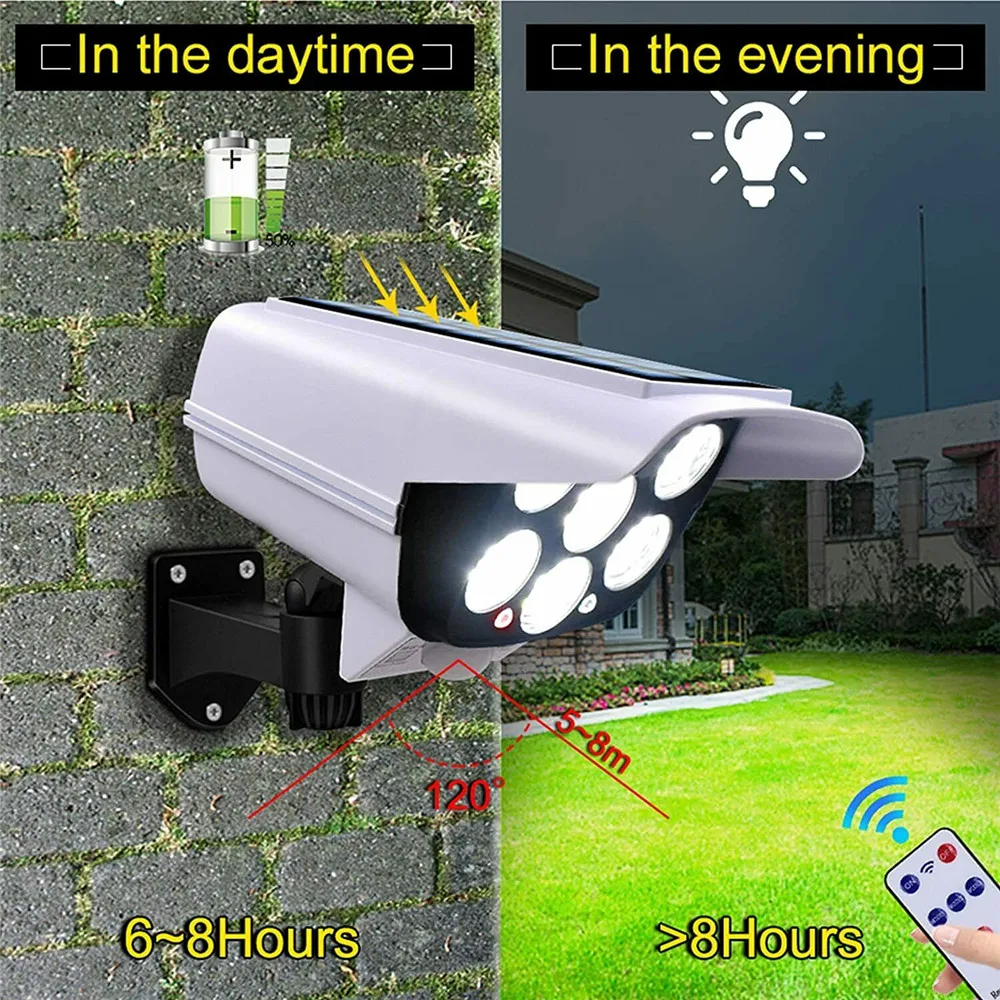 Outdoor Solar Light Motion Sen - مراجعة Smart Garden Light Camera وسعره