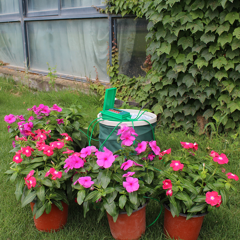 Garden Automatic Pump Drip Irr - مراجعة Smart Garden Watering Can وسعره