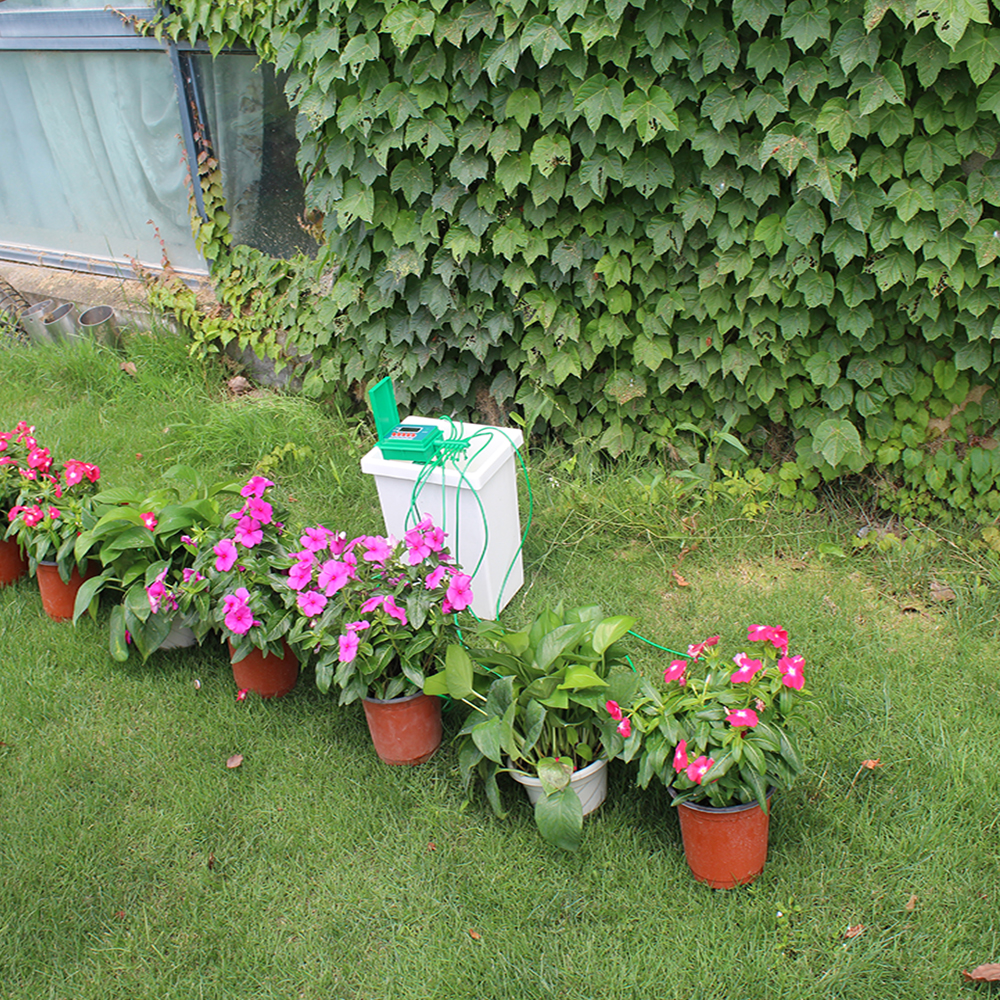 Garden Automatic Pump Drip Irr - مراجعة Smart Garden Watering Can وسعره