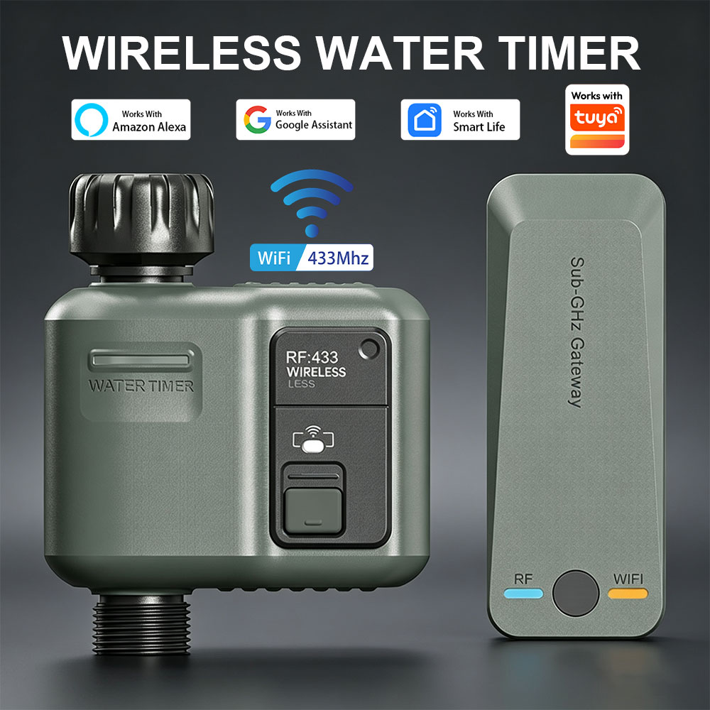 Tuya RF433 Wireless Intelligen - مراجعة Smart Garden Watering Can وسعره