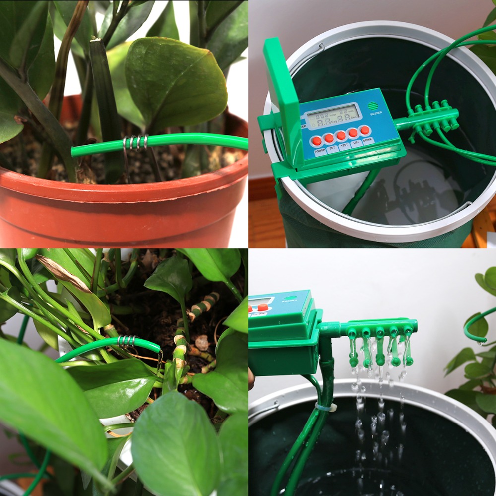 Automatic Micro Home  Drip Irr - مراجعة Smart Garden Watering Can وسعره