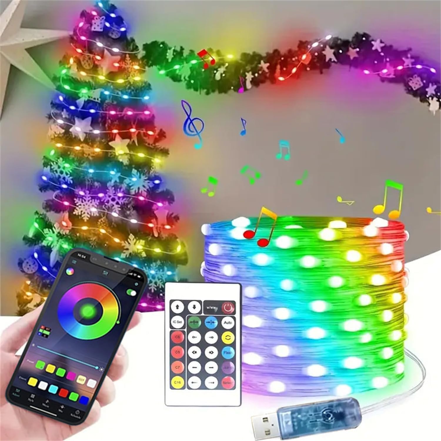 Led Fairy Light Strip Christma - مراجعة Smart Garden Festoon Lights وسعره