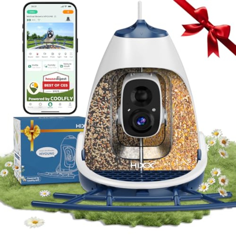 Outdoor smart bird feeder with - مراجعة Smart Bird Feeder Camera وسعره