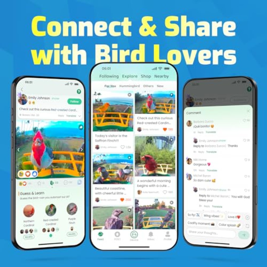 Outdoor smart bird feeder with - مراجعة Smart Bird Feeder Camera وسعره