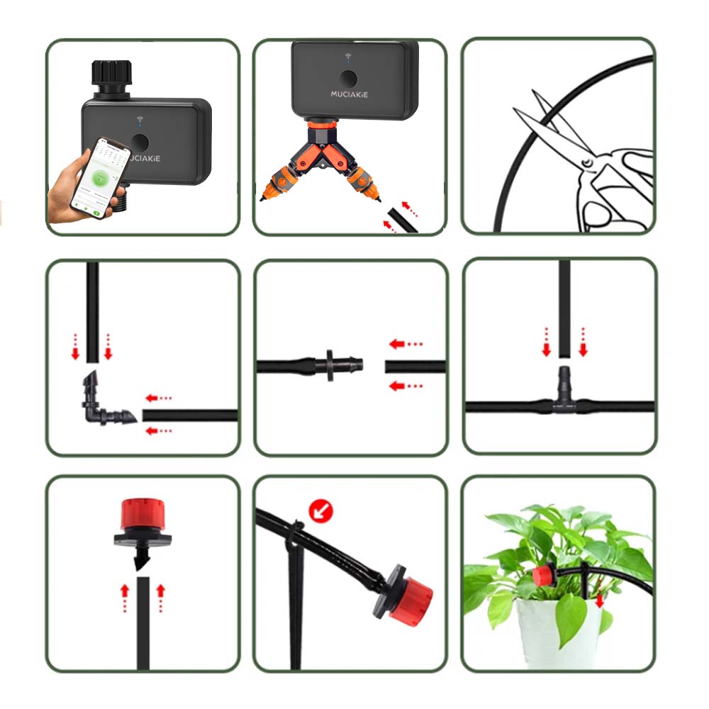 30-10m Garden Dual-band WiFi T - مراجعة Smart Garden Watering Can وسعره